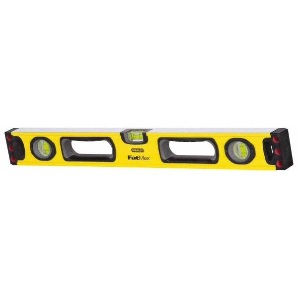 Stanley 43-548 48" Long 3 Vial Box Beam Level