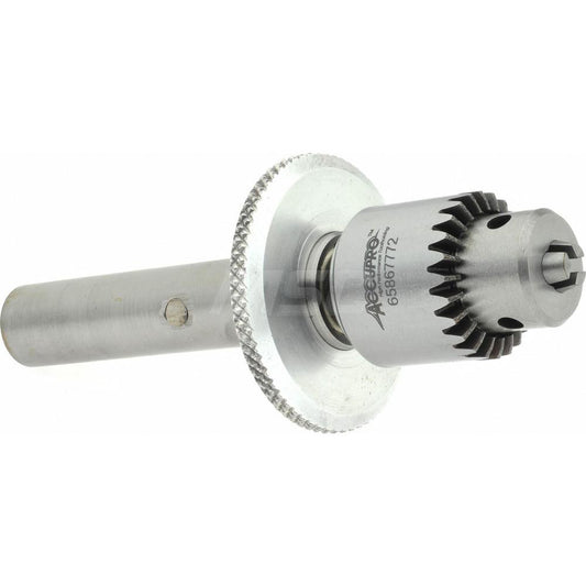 Accupro 6586777/0859780 1/2 Inch Shank Diameter Straight Shank Micro Drill Chuck Adapter and Chuck