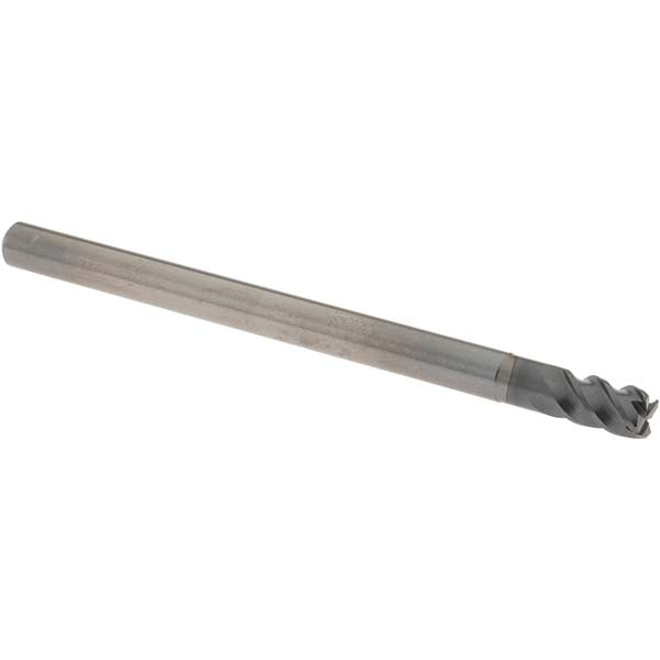 OSG 457106011 Corner Radius End Mill 6.00 mm Dia, 9.00 mm LOC, 0.50 mm Radius, 4 Flute, Solid Carbide