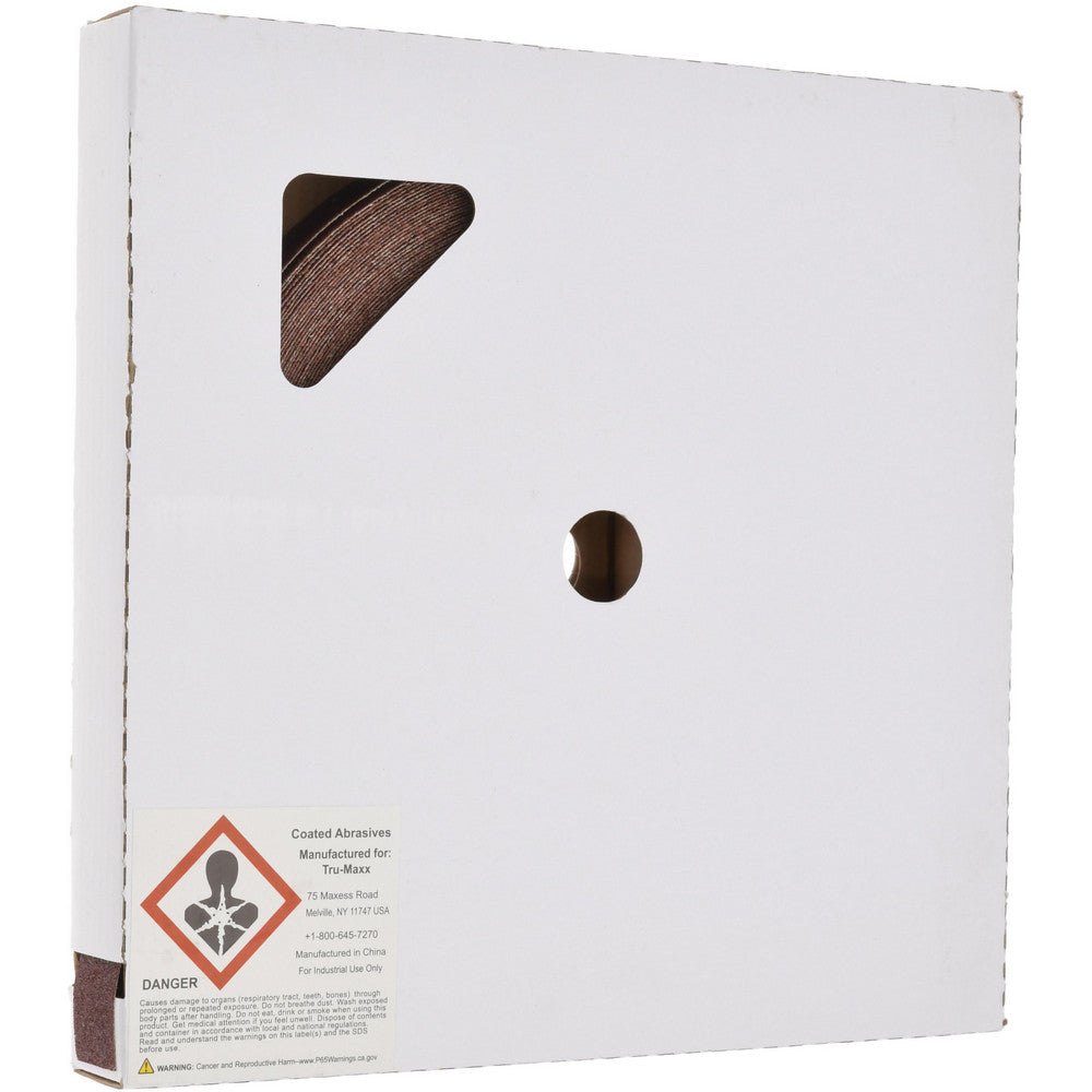 Tru-Maxx 5059 1" x 50 Yd 100 Grit Aluminum Oxide Shop Roll