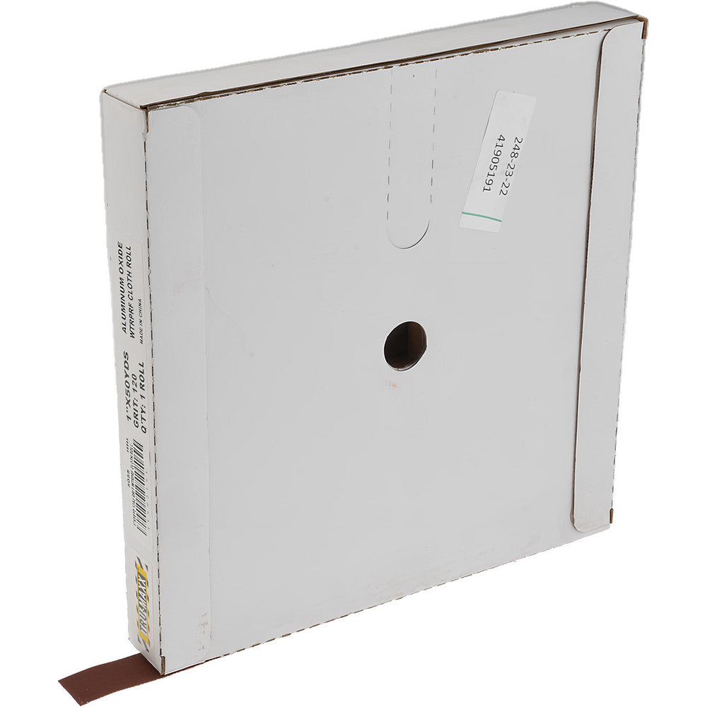 Tru-Maxx 5058 1" x 50 Yd 120 Grit Aluminum Oxide Shop Roll