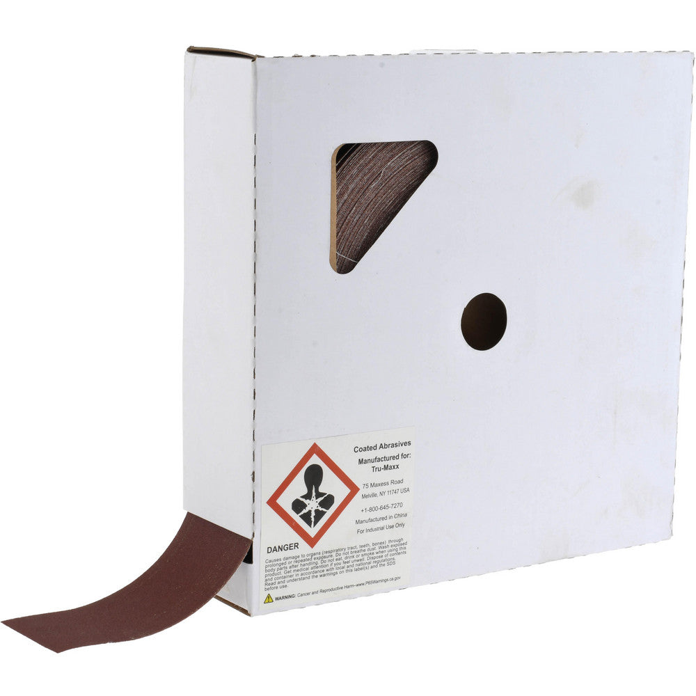 Tru-Maxx 5072 2" x 50 Yd 180 Grit Aluminum Oxide Shop Roll