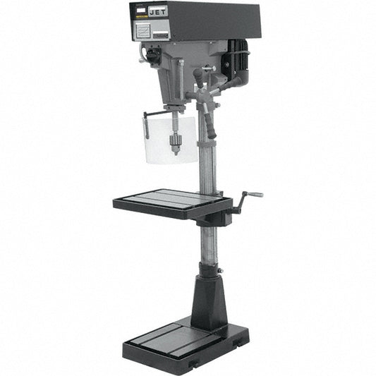Jet 354550 Floor Drill Press 15" Swing, 1 hp, 115 & 230V, 1 Phase