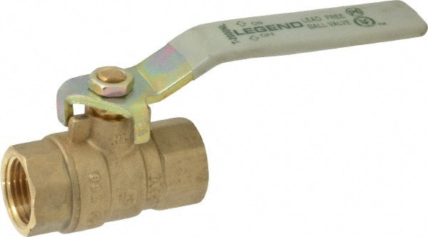 Legend Valve 101-413NL Full Port Bi-Directional Manual Ball Valve 1/2" Pipe, Full Port
