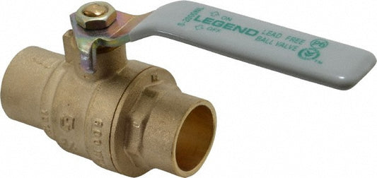Legend Valve 101-424NL Full Port Bi-Directional Manual Ball Valve 3/4" Pipe, Full Port