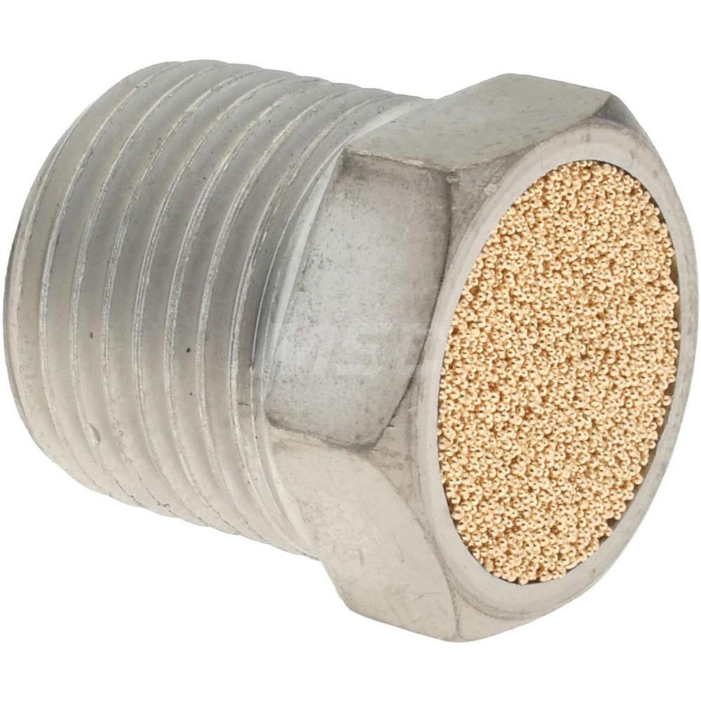Pro-Source 4430003850PRO Pneumatic Breather Vent Muffler 3/8" Male NPT