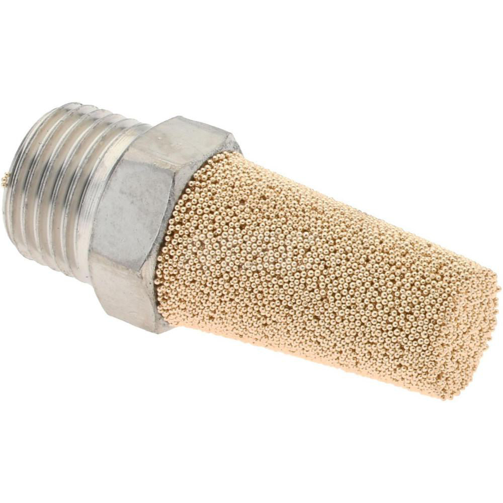 Pro-Source 4410001850PRO Pneumatic Exhaust Muffler 1/8" Male NPT, 72 dB
