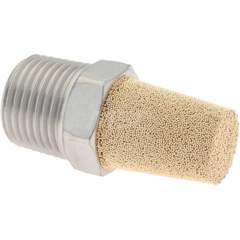 Pro-Source 4410003850PRO Pneumatic Exhaust Muffler 3/8" Male NPT, 81 dB