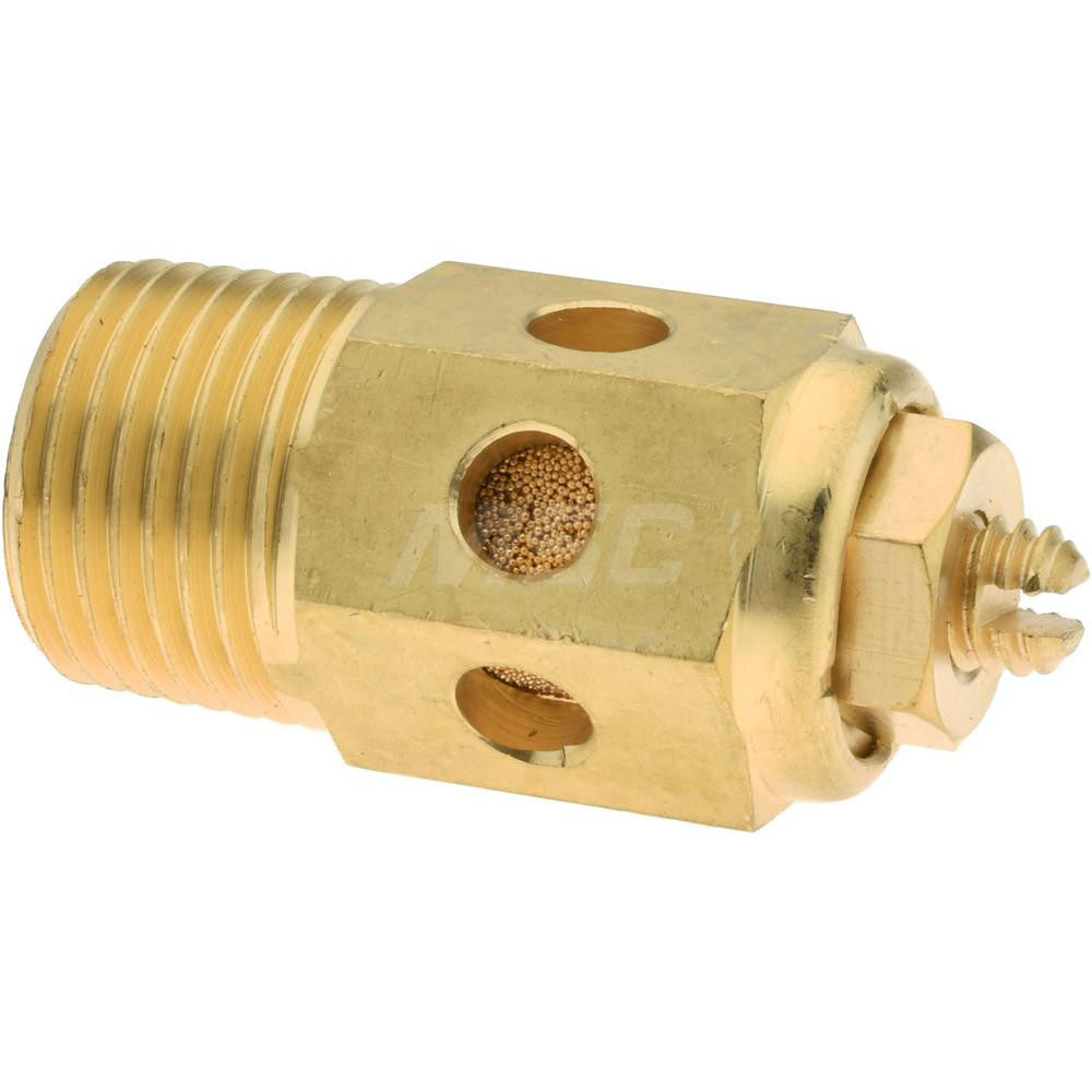Pro-Source 4420003850PRO Pneumatic Speed Control Muffler 3/8" Male NPT, 40 CFM