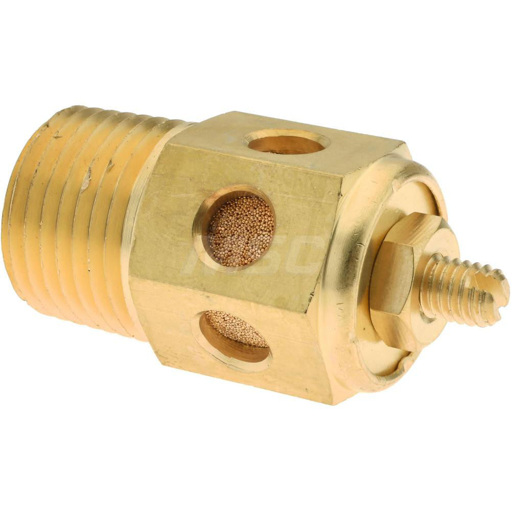 Pro-Source 4420001250PRO Pneumatic Speed Control Muffler 1/2" Male NPT, 60 CFM