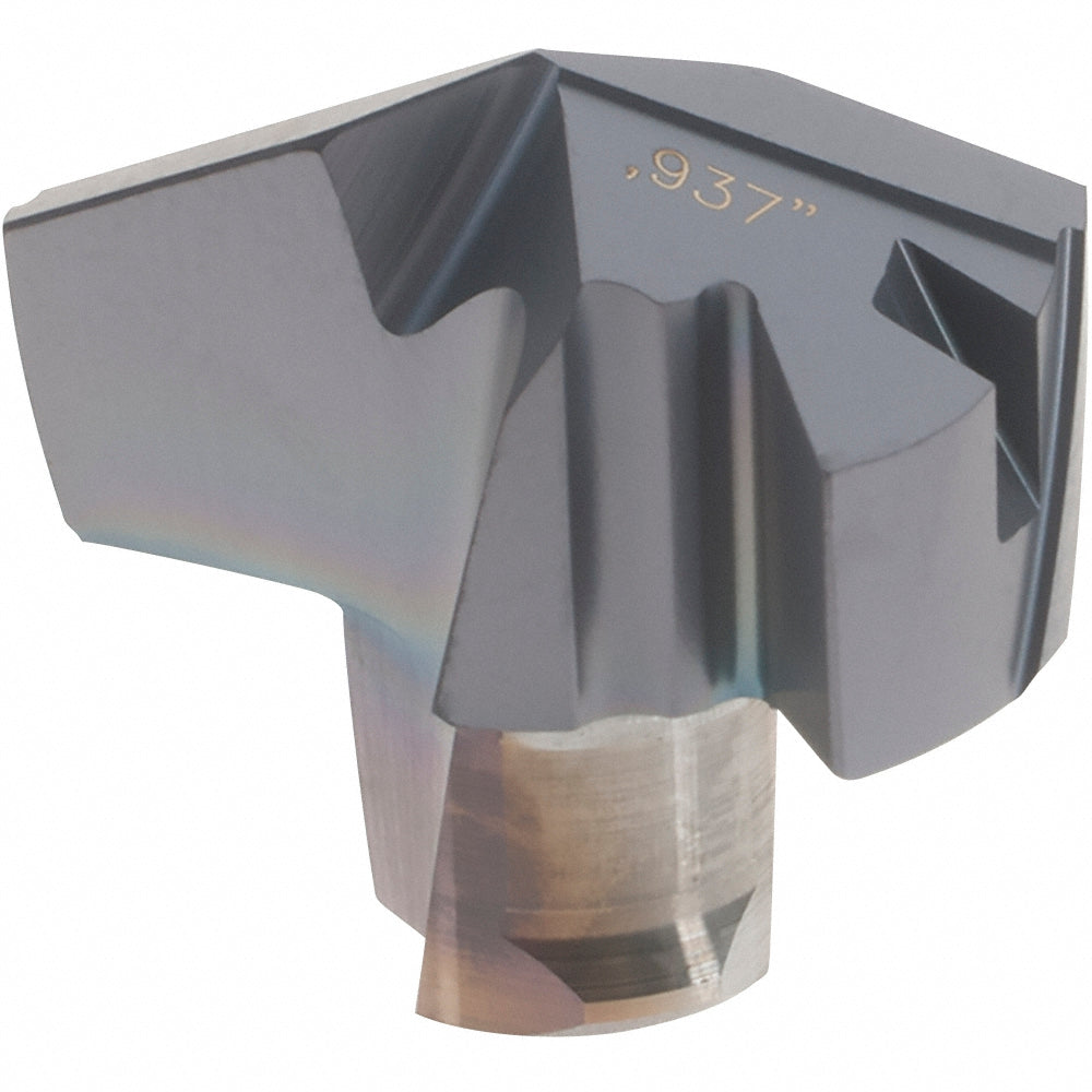 Iscar 5509161 Replaceable Drill Tips ICM 0937 IC908, 0.9377" Dia, 23.82 mm Dia, 140 deg Point,  IC908