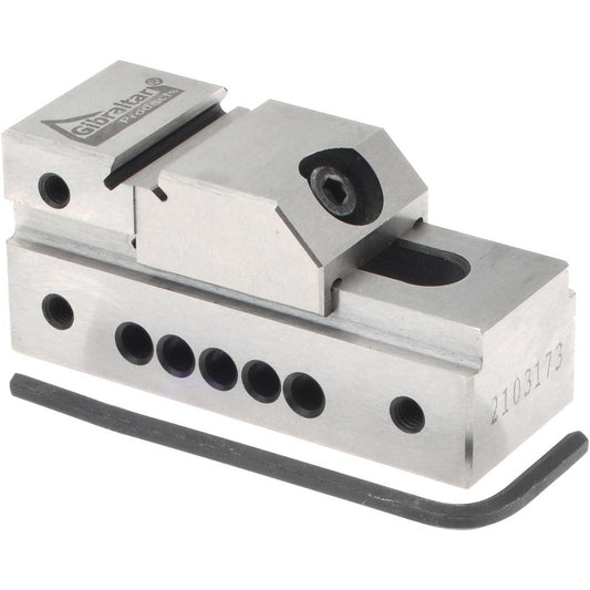 Gibraltar GB-Vise-002 1" Jaw Width, 13/16" Jaw Opening Capacity, 3/8" Jaw Height, Toolmaker's Vise