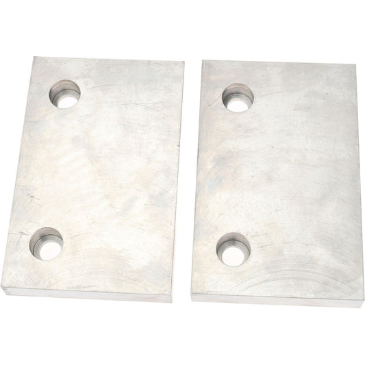 Gibraltar 428-1074 Vise Jaw 6.00" Wide, 4" High, 0.7500" Thick, Flat