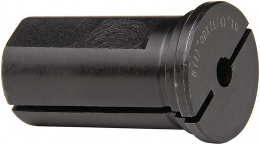 Value Collection SC90000308 Rotary Tool Holder Bushing Type B, 1/4" ID, 1" OD, 1-3/4" Length Under Head