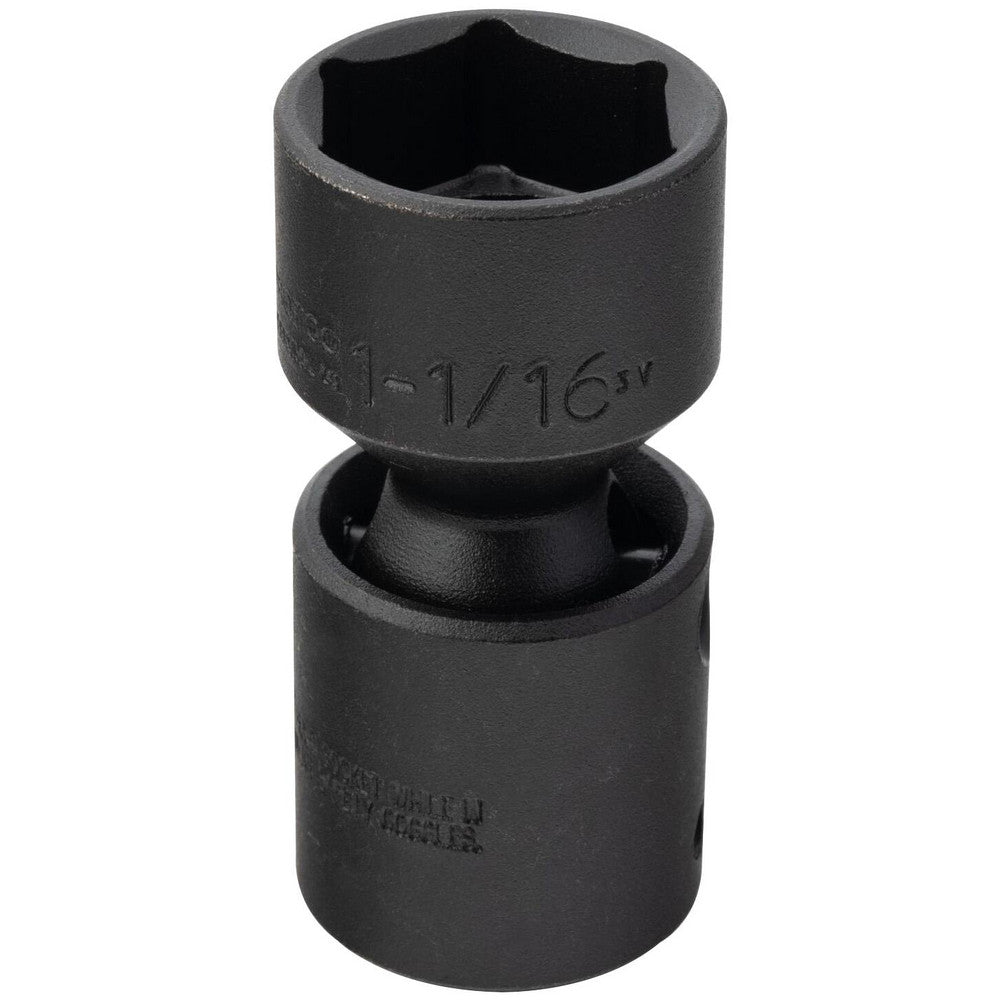 Proto J74284P Impact Socket 1/2" Drive, 1-1/16" Socket, Hex Drive