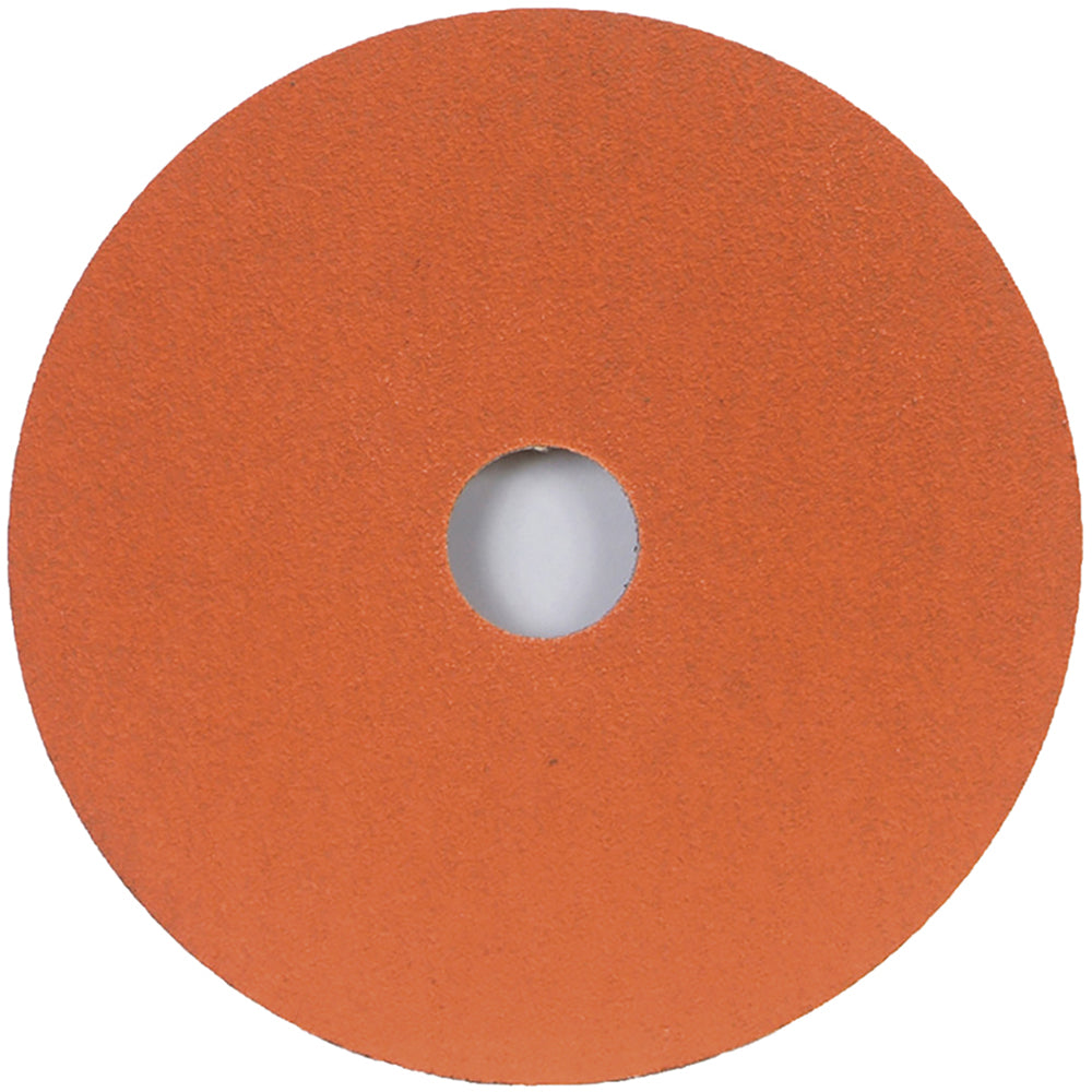 Norton 69957398002 Fiber Disc 4-1/2" Disc Dia, 7/8" Hole, 50 Grit, Ceramic