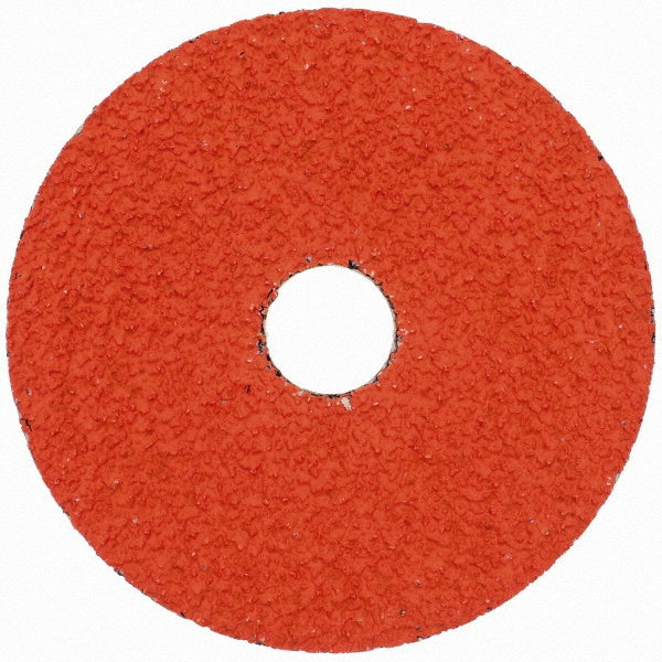 Norton 69957398000 Fiber Disc 4-1/2" Disc Dia, 7/8" Hole, 24 Grit, Ceramic