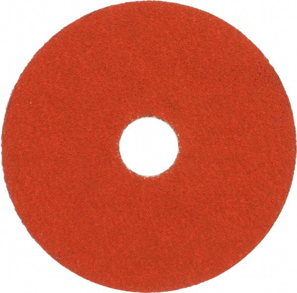 Norton 69957398003 Fiber Disc 4-1/2" Disc Dia, 7/8" Hole, 60 Grit, Ceramic