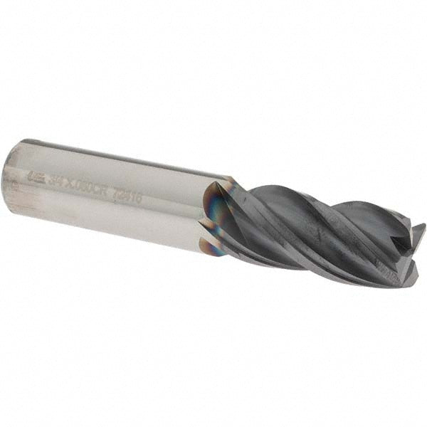 OSG VG434-7505 Corner Radius End Mill 3/4" Dia, 1-1/2" LOC, 0.06" Radius, 4 Flutes, Solid Carbide
