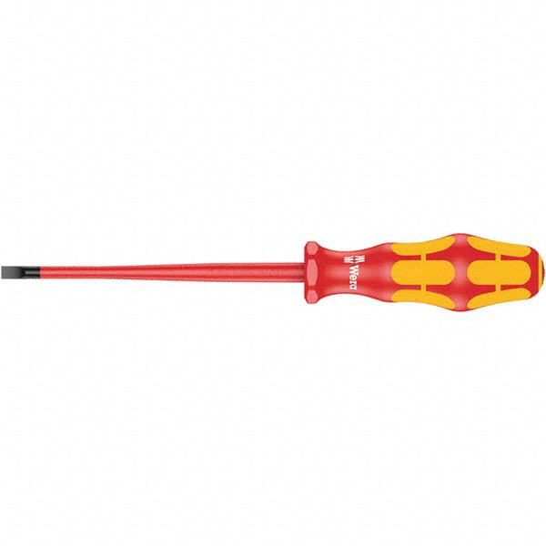 Wera 05006442001 Slotted Screwdriver 7/32" Width, 9" OAL, 5" Blade Length