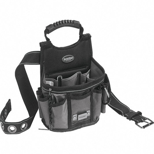 Bucket Boss 55300 Tool Pouch 13 Pockets, Black