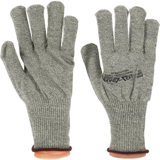 PRO-SAFE GLA-S1-L Cut-Resistant Gloves Size L, ANSI Cut A4, Kevlar