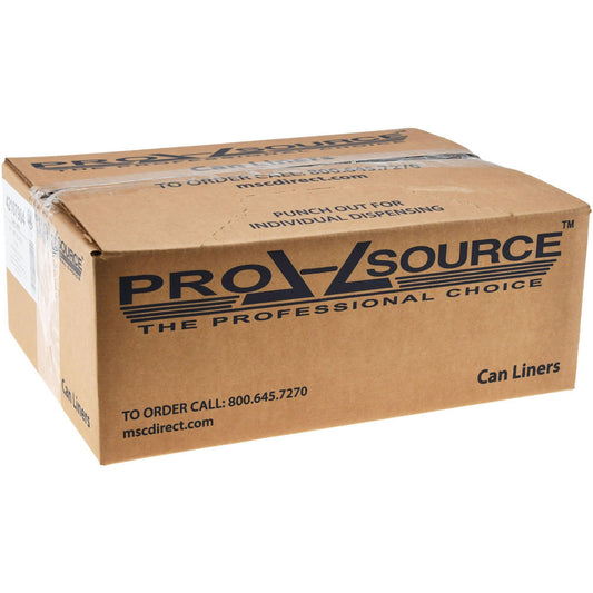 Pro-Source PSM4651FB Trash Bags 45 gal, 1.5 mil, 100 Pack