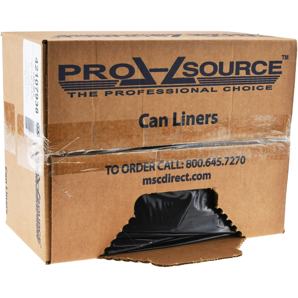 Pro-Source PSM46661FB Trash Bags 45 gal, 2 mil, 100 Pack