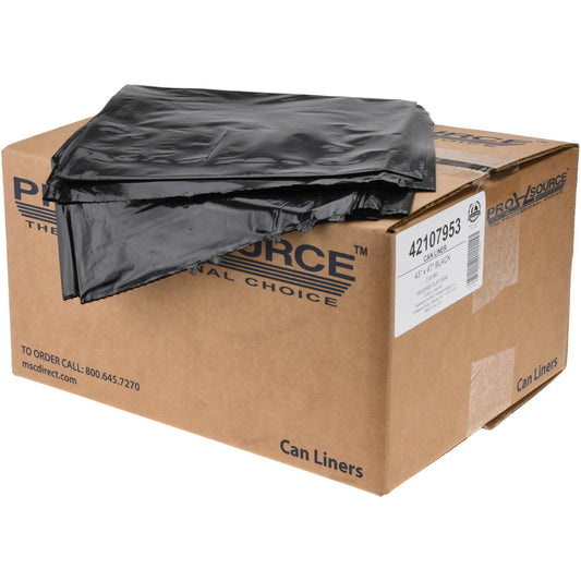 Pro-Source PSM4761FB Trash Bags 56 gal, 2 mil, 100 Pack