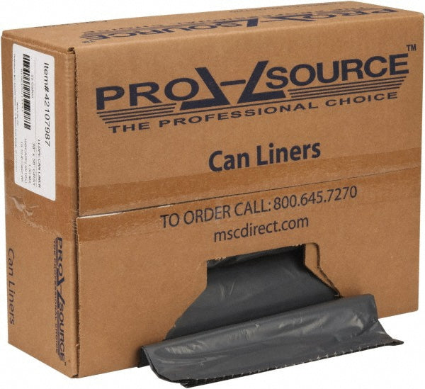 Pro-Source PSDL385825G Trash Bags 55 gal, 2.5 mil, 50 Pack