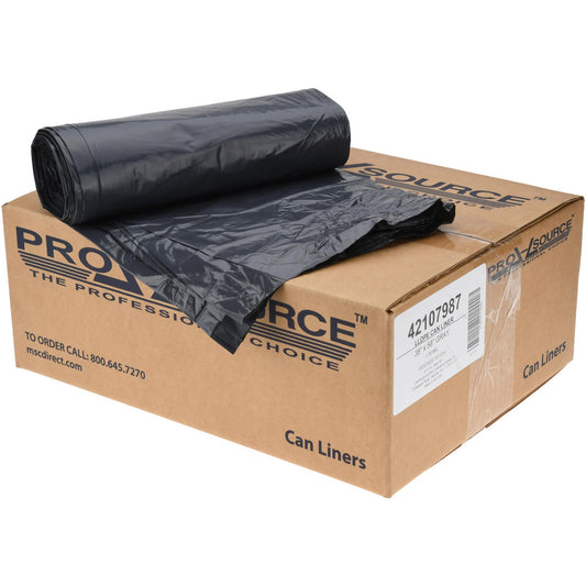 Pro-Source PSRST385813G Trash Bags 60 gal, 1.3 mil, 100 Pack