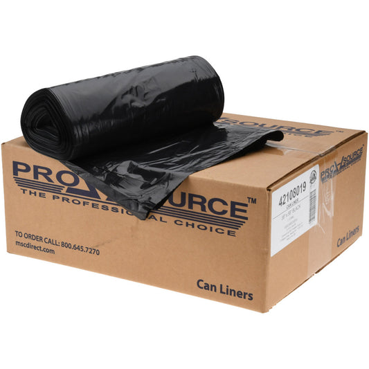 Pro-Source PSRST3858XHB Trash Bags 60 gal, 1.1 mil, 100 Pack