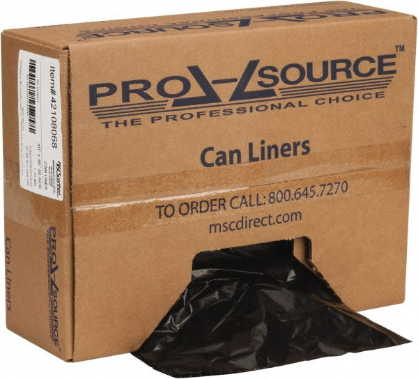 Pro-Source PSRST4046XHB Trash Bag 45 gal, 1.1 mil, Pack of (125)