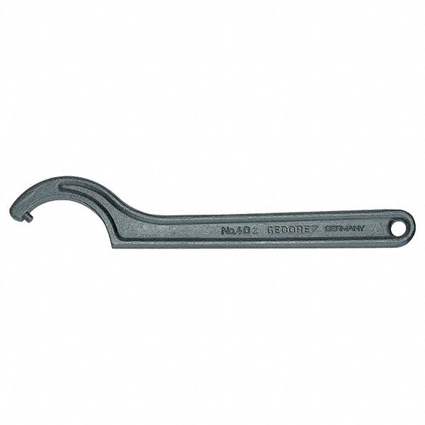 Gedore 6337550 Spanner Wrenches & Sets Wrench Type Fixed Hook Spanner  Minimum Capacity (mm) 110.00  Maximum Capacity (mm) 115.00  Maximum Capacity (Inch) 4-1/2  Overall Length (Inch) 13  Overall Length (mm) 335.00