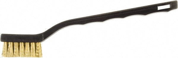 Hyde Tools 46630 Scratch Brush Set Brass, 1/2" Trim Length