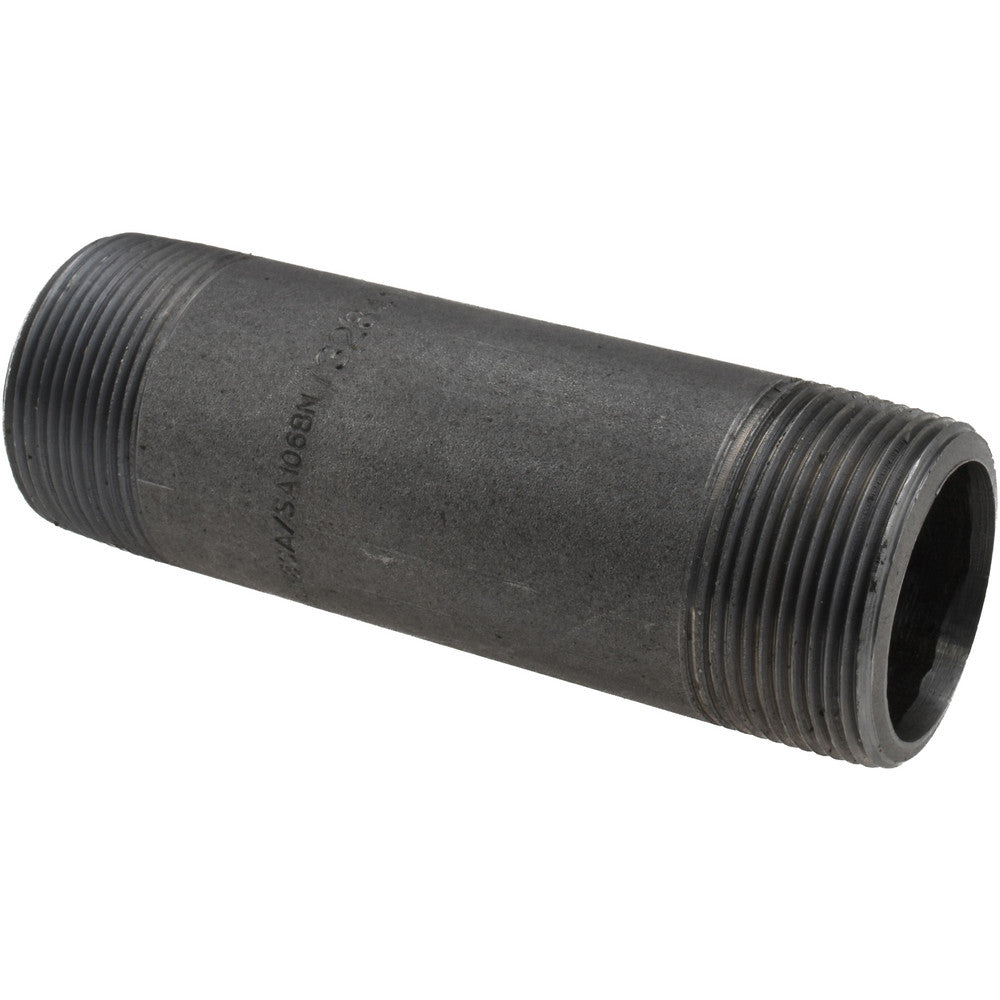 Value Collection 587-055XSBC Black Pipe Nipple 1-1/2" Dia x 5-1/2" Long, Schedule 80
