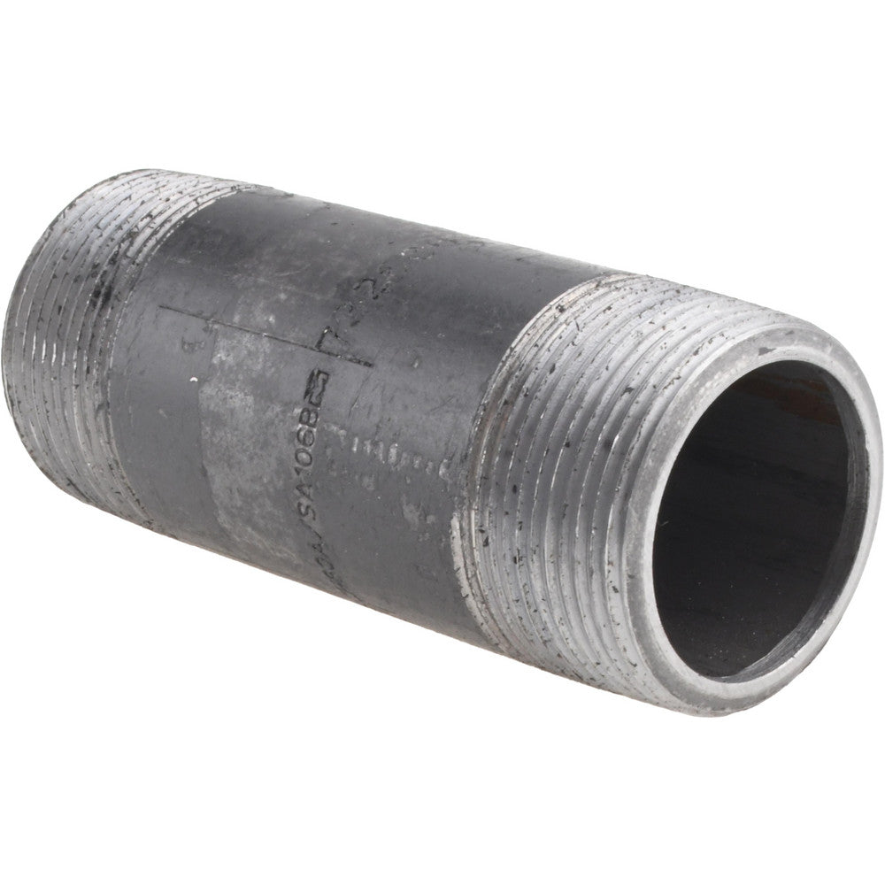 Value Collection 587-045XSBC Black Pipe Nipple 1-1/2" Dia x 4-1/2" Long, Schedule 80