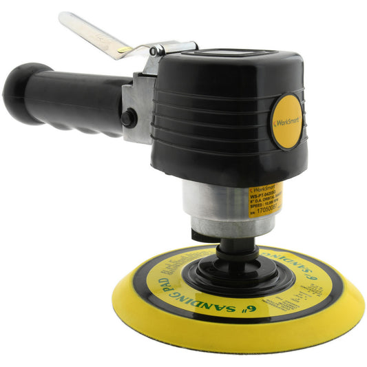 Value Collection WFS-1030 Air Orbital Sander Round, 6" Pad, 10,000 OPM