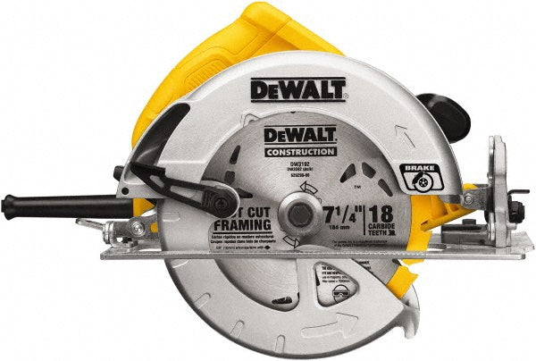 DeWALT DWE575SB 15 Amps, 7-1/4" Blade Diam, 5,200 RPM, Electric Circular Saw