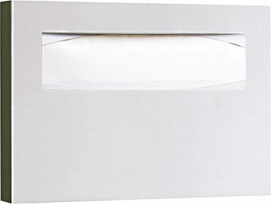 Bobrick BOB221 250 Capacity Satin Stainless Steel Finish Stainless Steel Toilet Seat Cover Dispenser