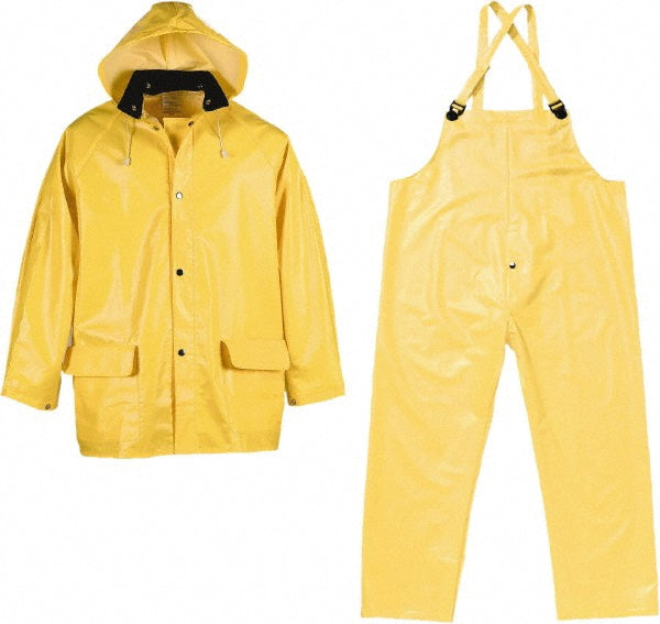 Viking 2110Y-L Suit with Pants Size L, Yellow, Polyester & PVC
