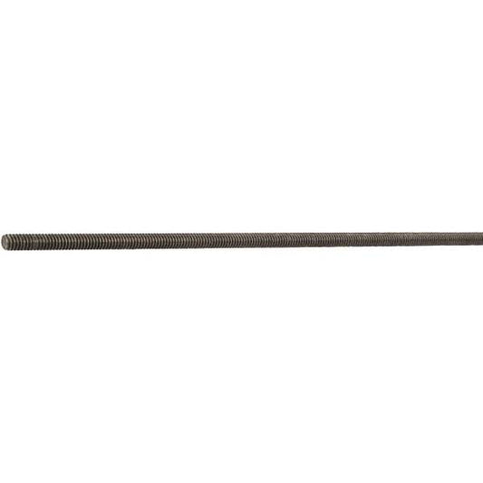 All America Threaded Products 01118 General-Purpose Threaded Rod 1/2-13, 12' OAL, Medium-Carbon Steel, Bright/Uncoated Finish