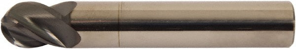 Accupro 311222 Ball End Mill 3/4" Dia, 1-5/8" LOC, 4 Flute, Solid Carbide