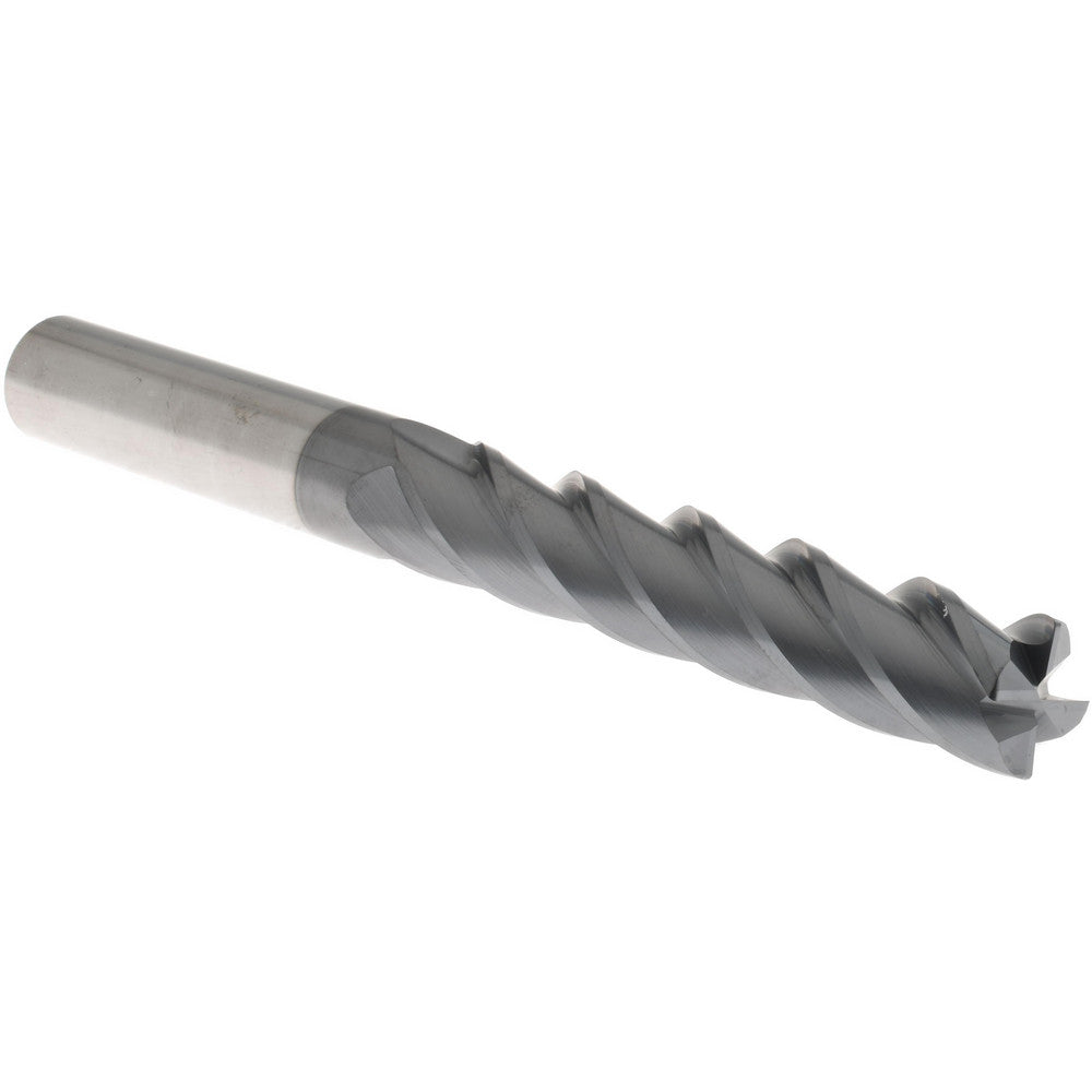 Accupro 95170035 Corner Radius End Mill 5/8" Dia, 3-1/4" LOC, 38 deg Helix, Corner Radius End, Centercutting Series HS