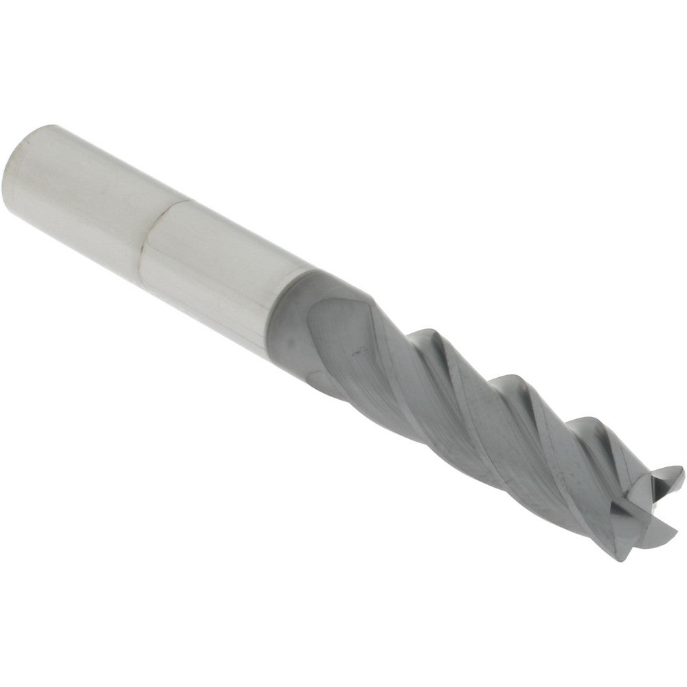Accupro 310236 Corner Radius End Mill 3/8" Dia, 1-1/4" LOC, 38 deg Helix, Corner Radius End, Centercutting Series HS