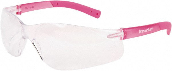 MCR Safety BK220 Safety Glasses Scratch-Resistant, Polycarbonate, Clear Lenses, Frameless