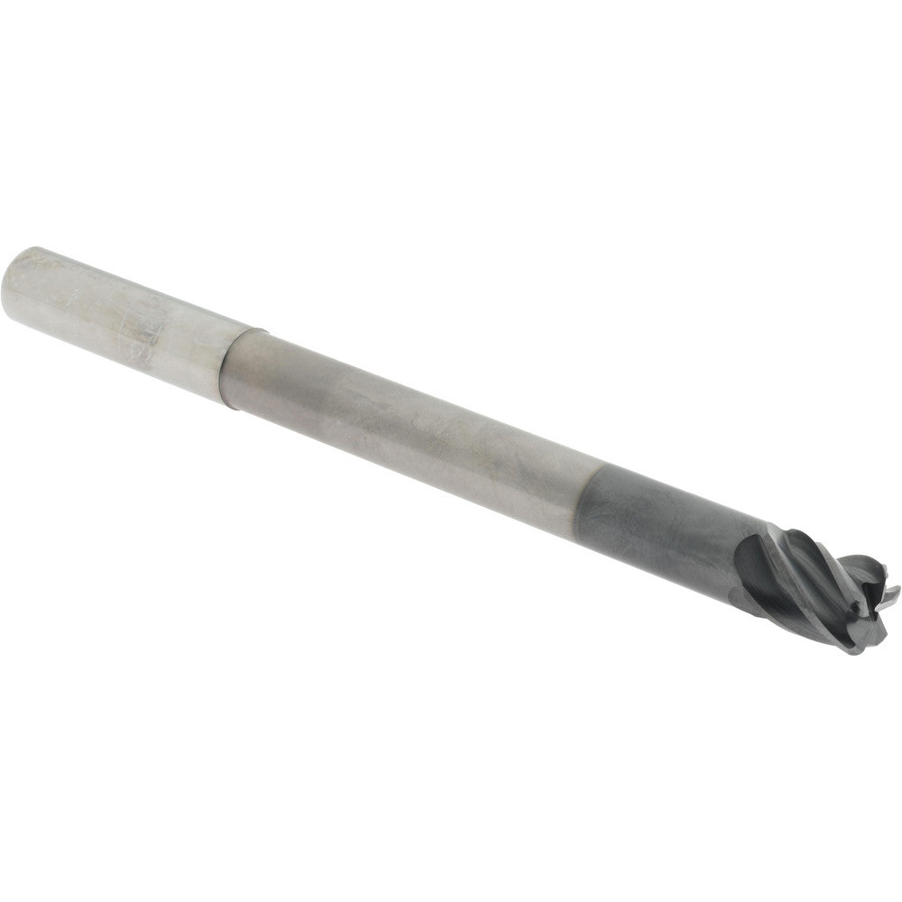 Accupro 312241 Corner Radius End Mill 1/2" Dia, 5/8" LOC, 38 deg Helix, Corner Radius End, Centercutting Series HS