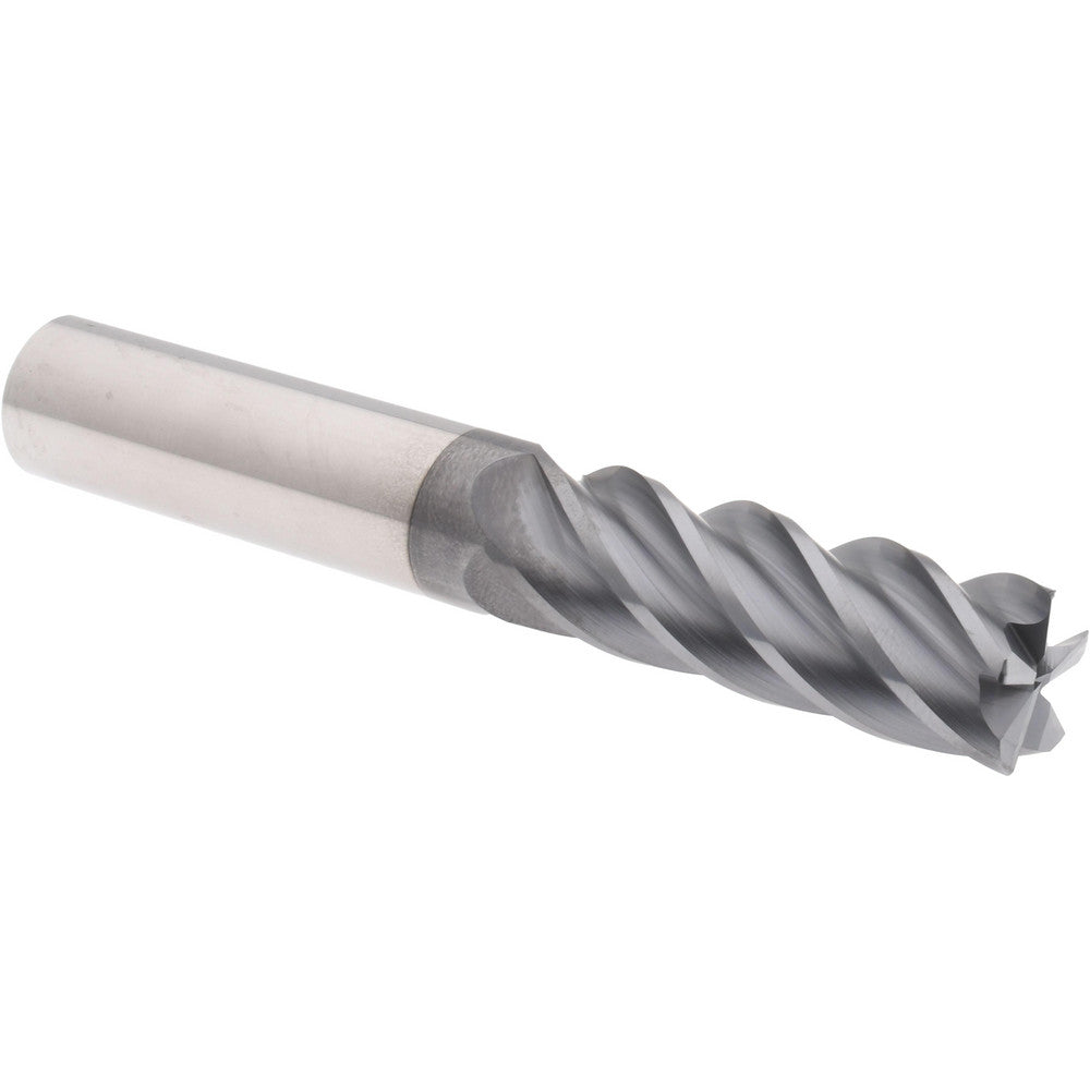 Accupro 311804 Corner Radius End Mill 3/4" Dia, 2-1/4" LOC, 38 deg Helix, Corner Radius End, Centercutting Series HS