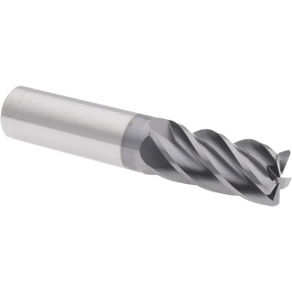 Accupro 311787 Corner Radius End Mill 3/4" Dia, 1-5/8" LOC, 38 deg Helix, Corner Radius End, Centercutting Series HS
