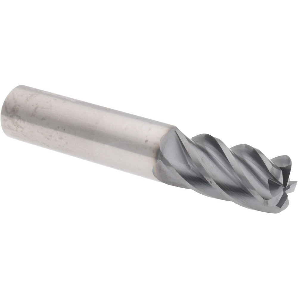 Accupro 311723 Corner Radius End Mill 5/8" Dia, 1-1/4" LOC, 38 deg Helix, Corner Radius End, Centercutting Series HS